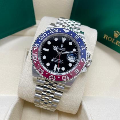 Rolex GMT-Master II NEW GMT-Master II 126710BLRO 40mm Stainless Steel Pepsi Jubilee Bracelet - Image 9