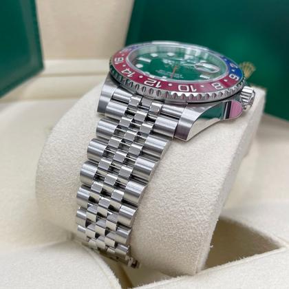 Rolex GMT-Master II NEW GMT-Master II 126710BLRO 40mm Stainless Steel Pepsi Jubilee Bracelet - Image 10