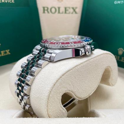 Rolex GMT-Master II NEW GMT-Master II 126710BLRO 40mm Stainless Steel Pepsi Jubilee Bracelet - Image 8