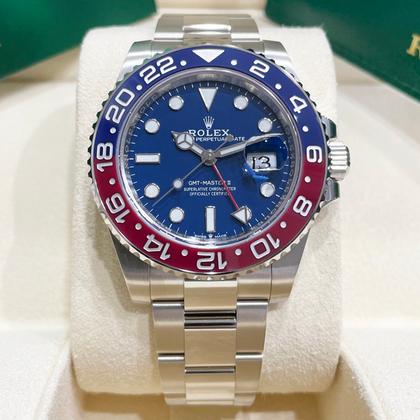 Rolex GMT-Master II UNWORN 126719 GMT-Master II White Gold Pepsi Blue Dial Oyster Bracelet - Image 3