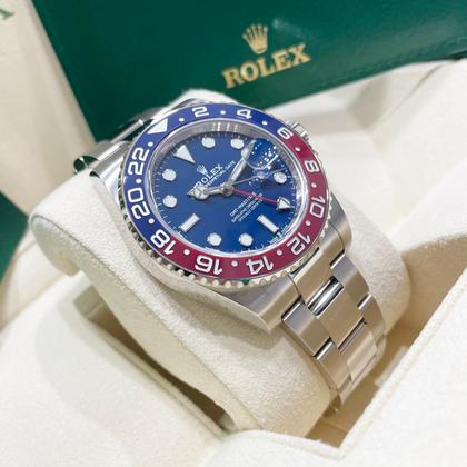 Rolex GMT-Master II UNWORN 126719 GMT-Master II White Gold Pepsi Blue Dial Oyster Bracelet - Image 5