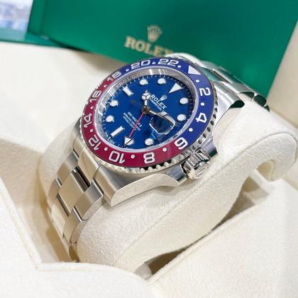 Rolex GMT-Master II UNWORN 126719 GMT-Master II White Gold Pepsi Blue Dial Oyster Bracelet - Image 4