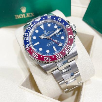Rolex GMT-Master II UNWORN 126719 GMT-Master II White Gold Pepsi Blue Dial Oyster Bracelet - Image 6