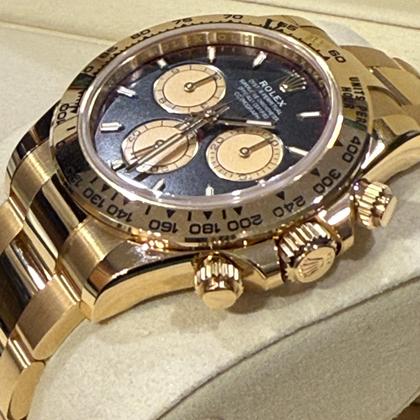 Rolex Daytona Oyster Perpetual Cosmograph Daytona Chronometer Intense Black/Cham Index 18ct yellow gold. Brand New Yellow Gold Daytona Intense Black Red Cham Index. - Image 5