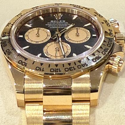 Rolex Daytona Oyster Perpetual Cosmograph Daytona Chronometer Intense Black/Cham Index 18ct yellow gold. Brand New Yellow Gold Daytona Intense Black Red Cham Index. - Image 6