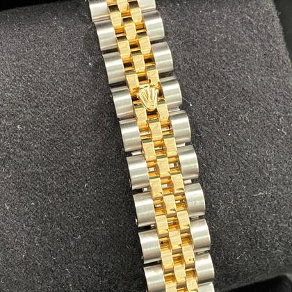 Rolex Lady-Datejust Like NEW 2014 Lady-Datejust 2-Tone Jubilee Champagne Roman Dial 179173 FULL SET - Image 12