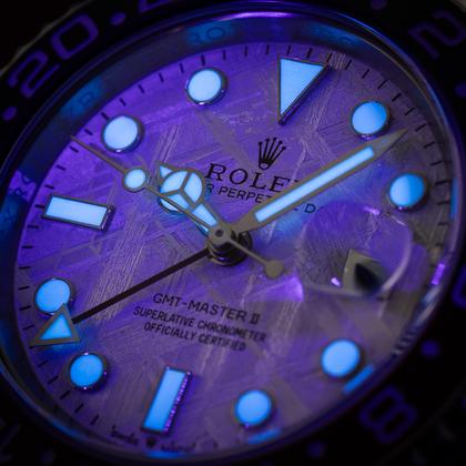 Rolex GMT-Master II Meteorite Pepsi Jubilee Stainless Steel 116710LN Complete Set - Image 9