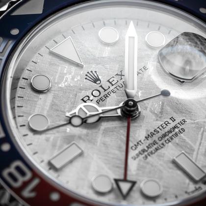 Rolex GMT-Master II Meteorite Pepsi Jubilee Stainless Steel 116710LN Complete Set - Image 5