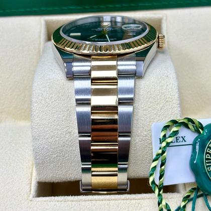 Rolex Datejust 41 126333 Wimbledon Dial Two Tone Gold and Steel + Box & Papers - Image 5