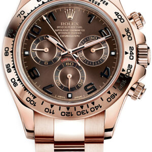 Rolex Cosmograph Daytona Brown Dial Men's Watch 116505-0004