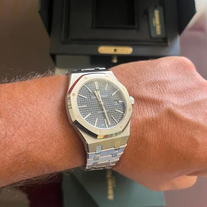 Audemars Piguet Royal Oak Selfwinding Black dial full set - Image 10