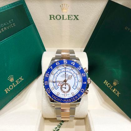 Rolex Yacht-Master II NEW Yacht-Master II 44mm 116681 Two Tone Rose Gold / Stainless Steel - Image 6