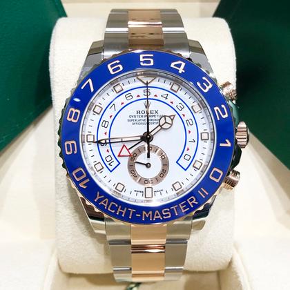 Rolex Yacht-Master II NEW Yacht-Master II 44mm 116681 Two Tone Rose Gold / Stainless Steel - Image 8
