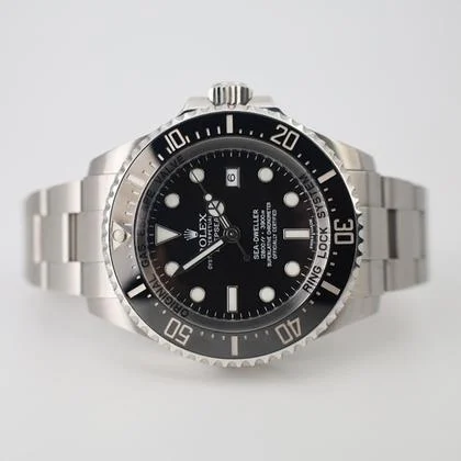 Rolex Sea-Dweller Deepsea 44mm Black Bezel Stainless Steel Black Dial 126660 - Image 8