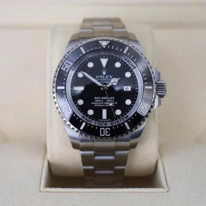 Rolex Sea-Dweller Deepsea 44mm Black Bezel Stainless Steel Black Dial 126660 - Image 10