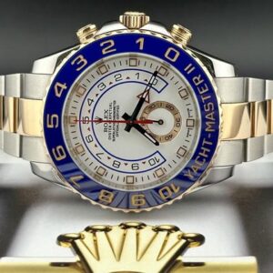 Rolex Yacht-Master II 44mm Oyster Perpetual 18k Rose Gold Ceramic Steel 116681