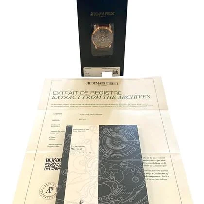 Audemars Piguet Jules Audemars Perpetual Calendar 41mm Box & Extract - Image 2