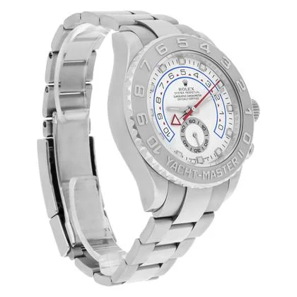 Rolex Yacht-Master II 18KT W/G Automatic Mens Watch 116689 Complete - Image 6