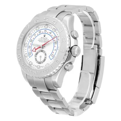 Rolex Yacht-Master II 18KT W/G Automatic Mens Watch 116689 Complete - Image 7