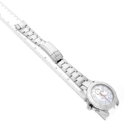 Rolex Yacht-Master II Regatta White Gold Platinum Mens Watch 116689 - Image 4