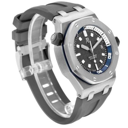 Audemars Piguet Royal Oak Offshore Diver Steel Mens Watch 15720ST Box Card - Image 6