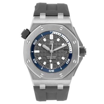 Audemars Piguet Royal Oak Offshore Diver Steel Mens Watch 15720ST Box Card - Image 5