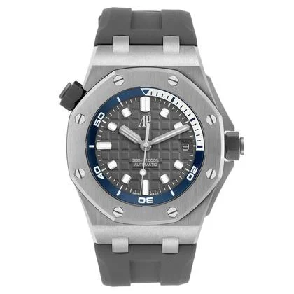 Audemars Piguet Royal Oak Offshore Diver Steel Mens Watch 15720ST Box Card - Image 10