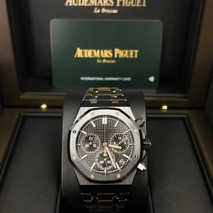 Audemars Piguet Royal Oak Chronograph 2025 New Royal Oak 26240CE Black Ceramic Chronograph - Image 2