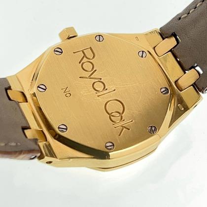 Audemars Piguet Royal Oak Dual Time 18k Yellow Gold 36mm Gold Color Dial Automatic 25730BA - Image 3