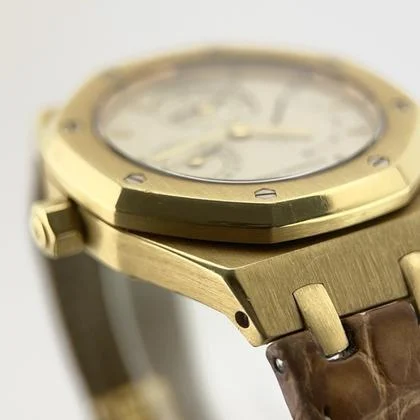 Audemars Piguet Royal Oak Dual Time 18k Yellow Gold 36mm Gold Color Dial Automatic 25730BA - Image 7