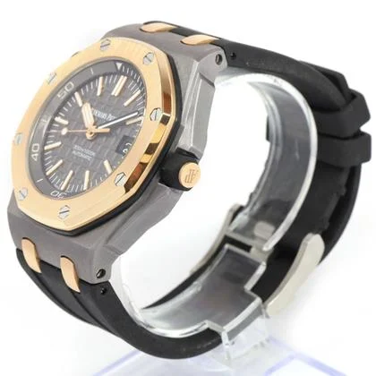 Audemars Piguet Royal Oak Offshore Diver Qe II Cup 15709TR Tantalum Box Archive PapersRoyal Oak Offshore - Image 5