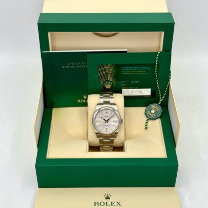 Rolex Oyster Perpetual 41 NEW 2025 Rolex Oyster Perpetual 41mm 124300 Silver Dial - Image 3