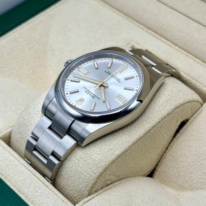Rolex Oyster Perpetual 41 NEW 2025 Rolex Oyster Perpetual 41mm 124300 Silver Dial - Image 5