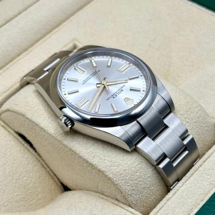 Rolex Oyster Perpetual 41 NEW 2025 Rolex Oyster Perpetual 41mm 124300 Silver Dial - Image 4