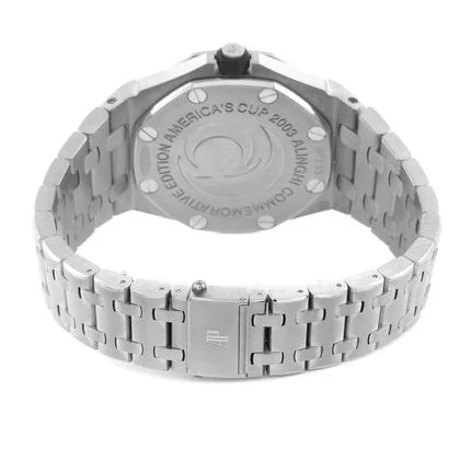 Audemars Piguet Royal Oak Dual Time Alinghi LE Dual Time Steel Mens Watch 25995IP - Image 4
