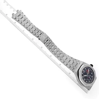 Audemars Piguet Royal Oak Dual Time Alinghi LE Dual Time Steel Mens Watch 25995IP - Image 3