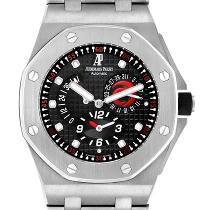 Audemars Piguet Royal Oak Dual Time Alinghi LE Dual Time Steel Mens Watch 25995IP - Image 11