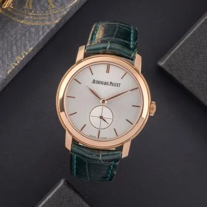 Audemars Piguet Jules Audemars 18k (0,750) Rotgold Handaufzug Ref. 77238OR.OO.A088CR.01 - Image 10