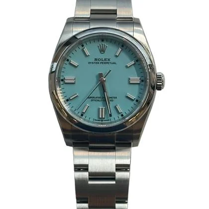 Rolex Oyster Perpetual 36 Unworn Oyster Perpetual 36mm Tiffany Dial 126000 - Image 9