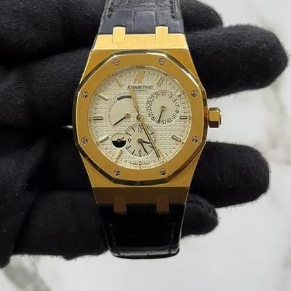 Audemars Piguet Royal Oak Dual Time 2009 Royal Oak 39 Yellow gold 26120BA.OO.D088CR.01 - Image 7