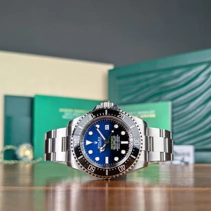 Rolex Sea-Dweller Deepsea James Cameron Box & Booklets Blue / D-Blue