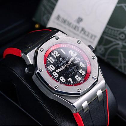 Audemars Piguet Royal Oak Offshore Diver MINT SET Royal Oak Offshore Diver "Scuba Boutique Red" Black Steel 15701ST.OO.D002CA.03 - Image 13