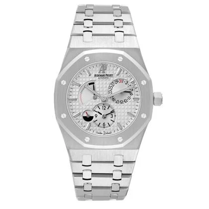 Audemars Piguet Royal Oak Dual Time Power Reserve Mens Watch 26120ST - Image 8