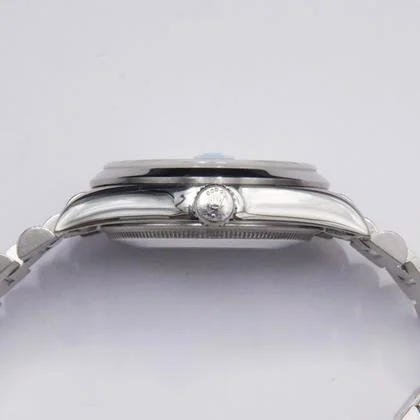 Rolex Day-Date 36 18206 Platinum Blue Dial Mens Watch - Image 5