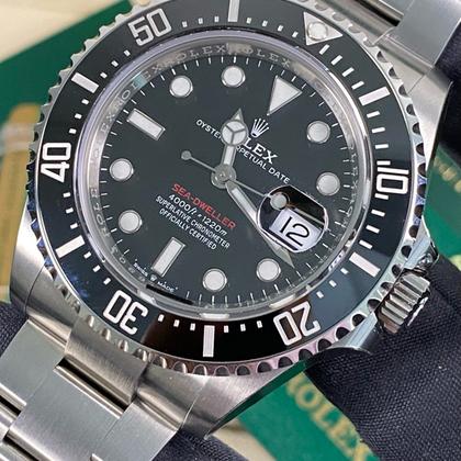 Rolex Sea-Dweller FULL STICKERS 2018 Sea-Dweller Black Dial Red Letters 126600 FULL SET New Old Stock - Image 3
