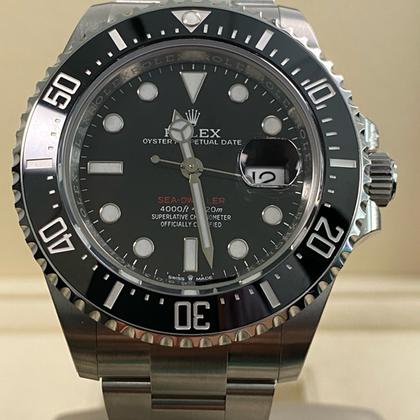 Rolex Sea-Dweller FULL STICKERS 2018 Sea-Dweller Black Dial Red Letters 126600 FULL SET New Old Stock - Image 7