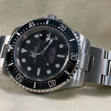 Rolex Sea-Dweller FULL STICKERS 2018 Sea-Dweller Black Dial Red Letters 126600 FULL SET New Old Stock - Image 6