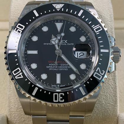 Rolex Sea-Dweller FULL STICKERS 2018 Sea-Dweller Black Dial Red Letters 126600 FULL SET New Old Stock - Image 13