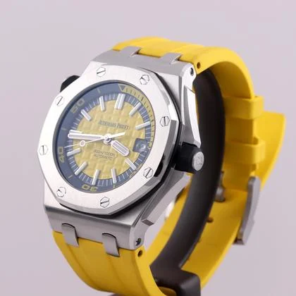 Audemars Piguet Royal Oak Offshore Diver Yellow Rubber 42mm Box/Papers 15710ST - Image 10