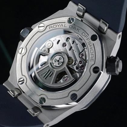Audemars Piguet Royal Oak Offshore Diver MINT FULL SET Royal Oak Offshore Diver Blue Dial Blue Rubber Strap Steel 42mm 15720ST - Image 14